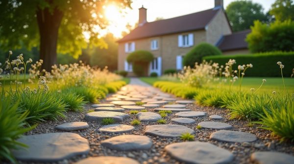 Comment réaliser une allée en gravier pour votre jardin à Cambrai