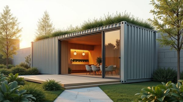 Construction container modulaire : réinvente l'écologie immobilière