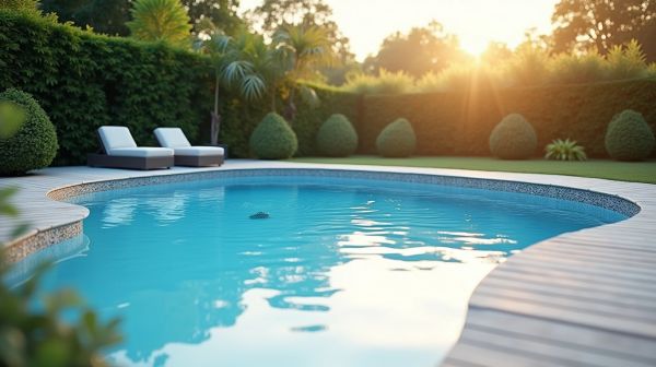 Des avantages d'une piscine coque 8x4 arrondie pour votre jardin
