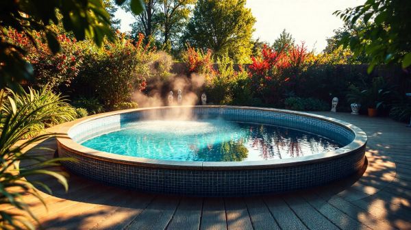 Top raisons d'installer une piscine coque arrondie 8x4 en jardin