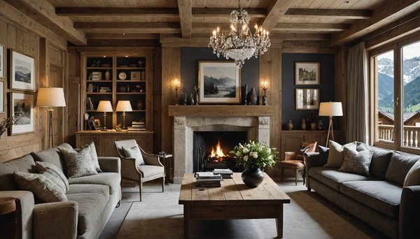 Créez un intérieur élégant avec un architecte d'intérieur à megève
